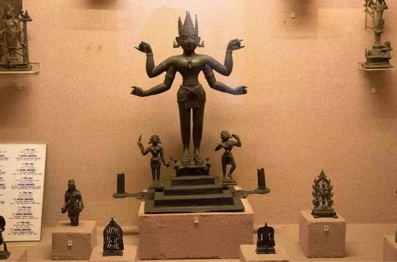 Archaeological finds in Assam state museum