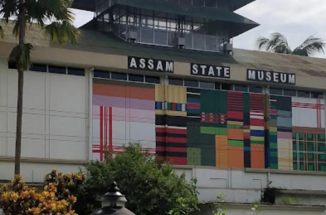 Beautiful inside view of Assam state museum.