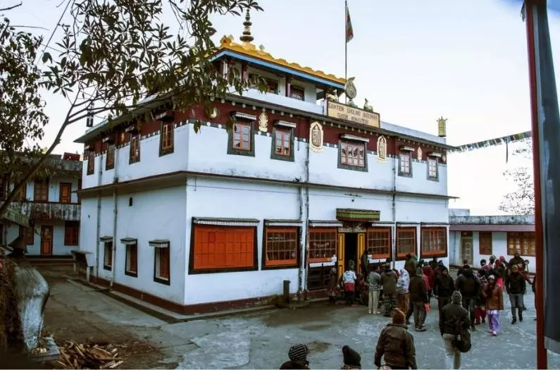Front view of Ghoom Monastery