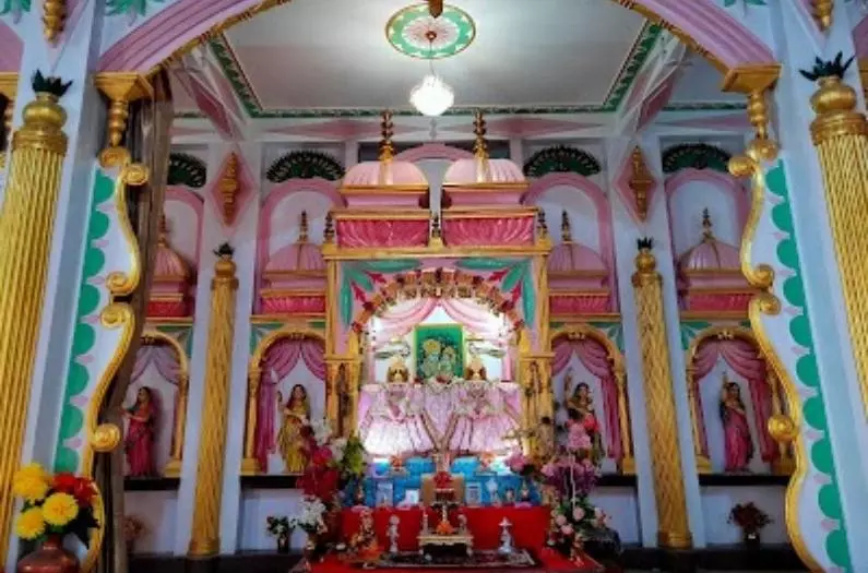 Inside View of Mangal Dham Pranami Temple