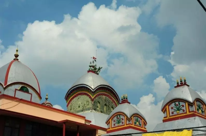 Kalighat Kali Mondir front view
