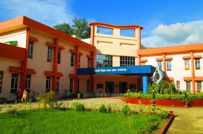 Outside view of Inside view of Jorhat science center and planetarium.