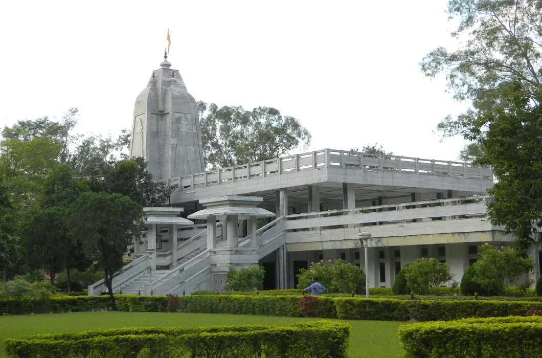 Radha Krishna temple from the front view
