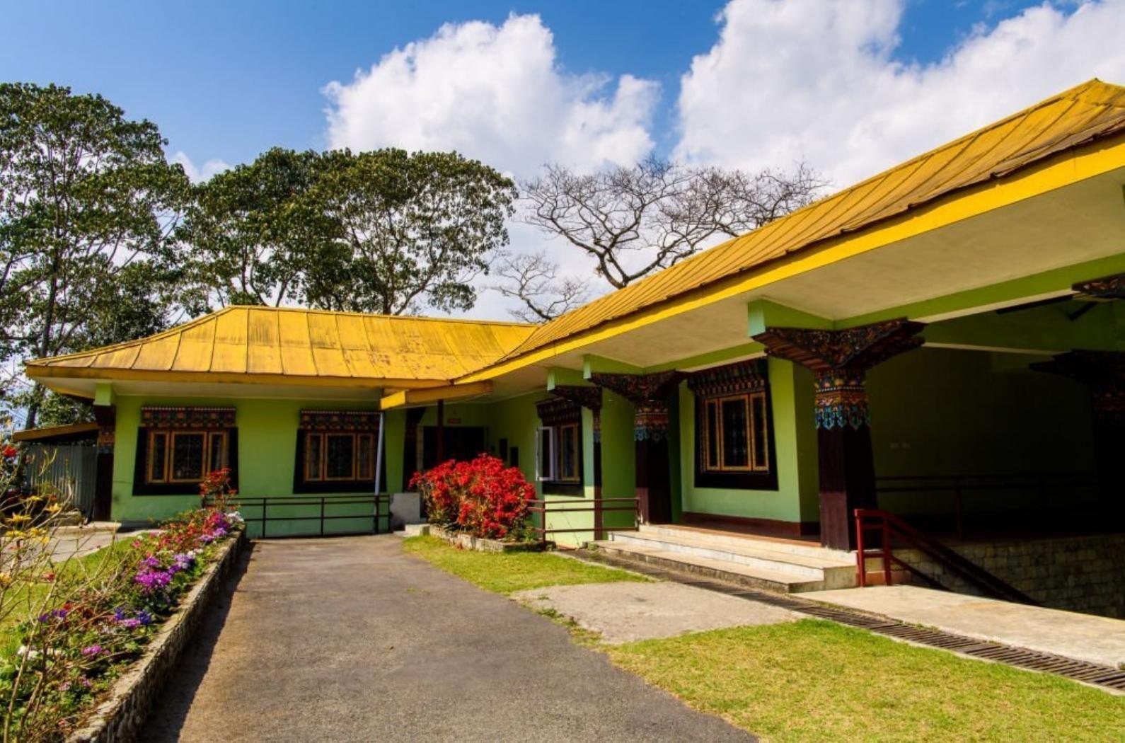 Namgyal Institute of Tibetology beautiful inside view