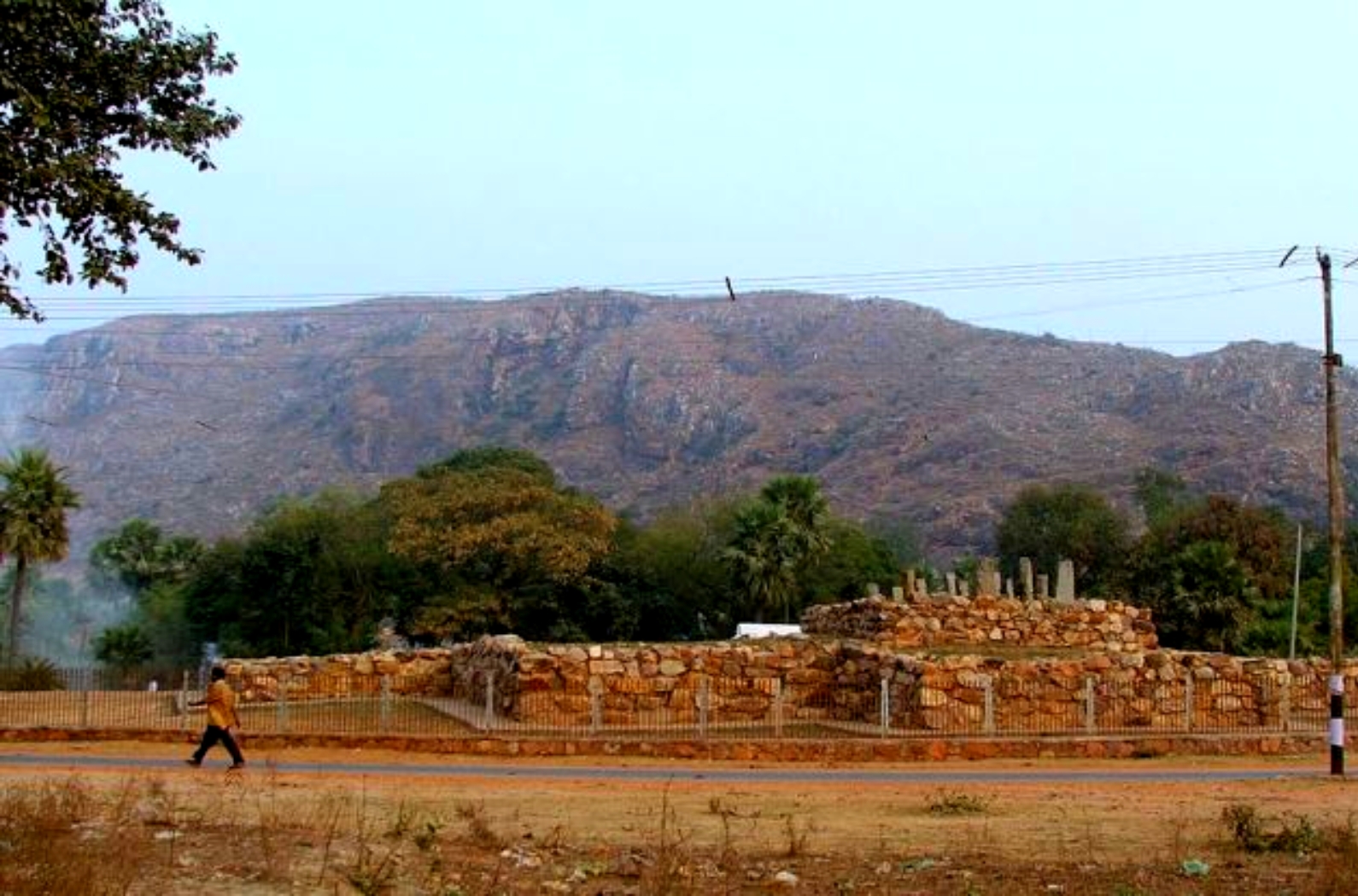 Ajatshatru Fort forest view
