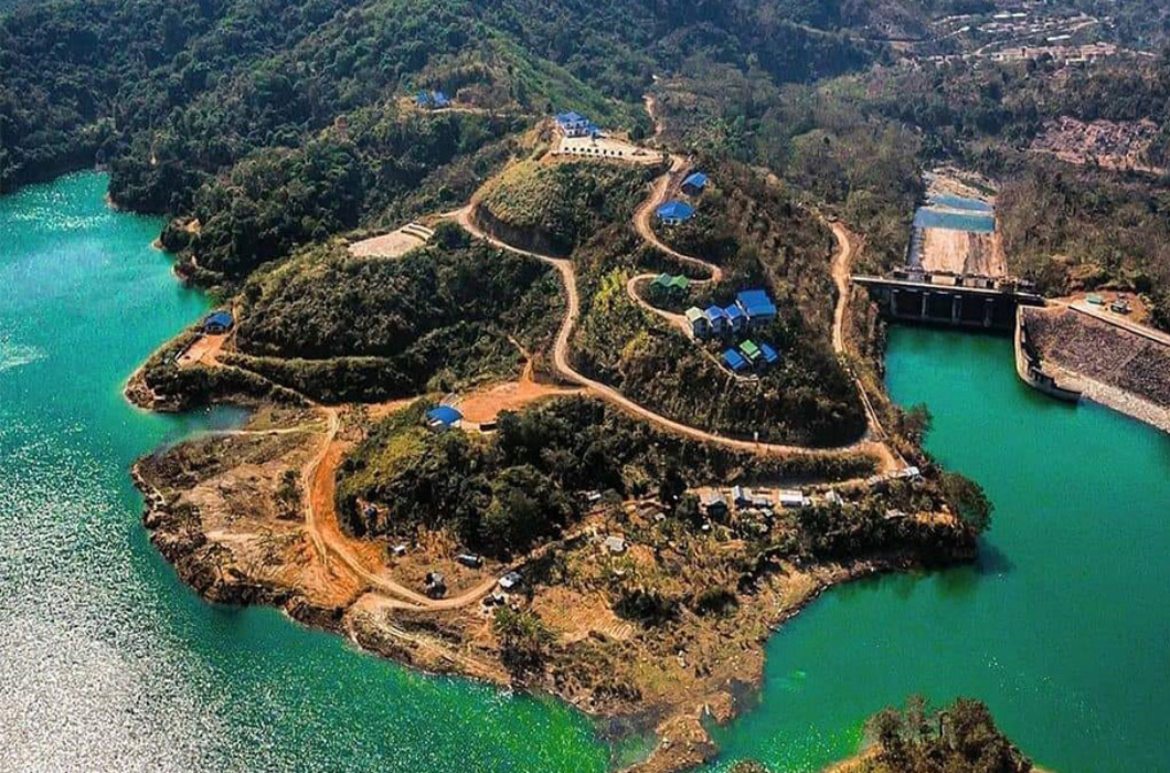 Place view of Doyang Hydro project