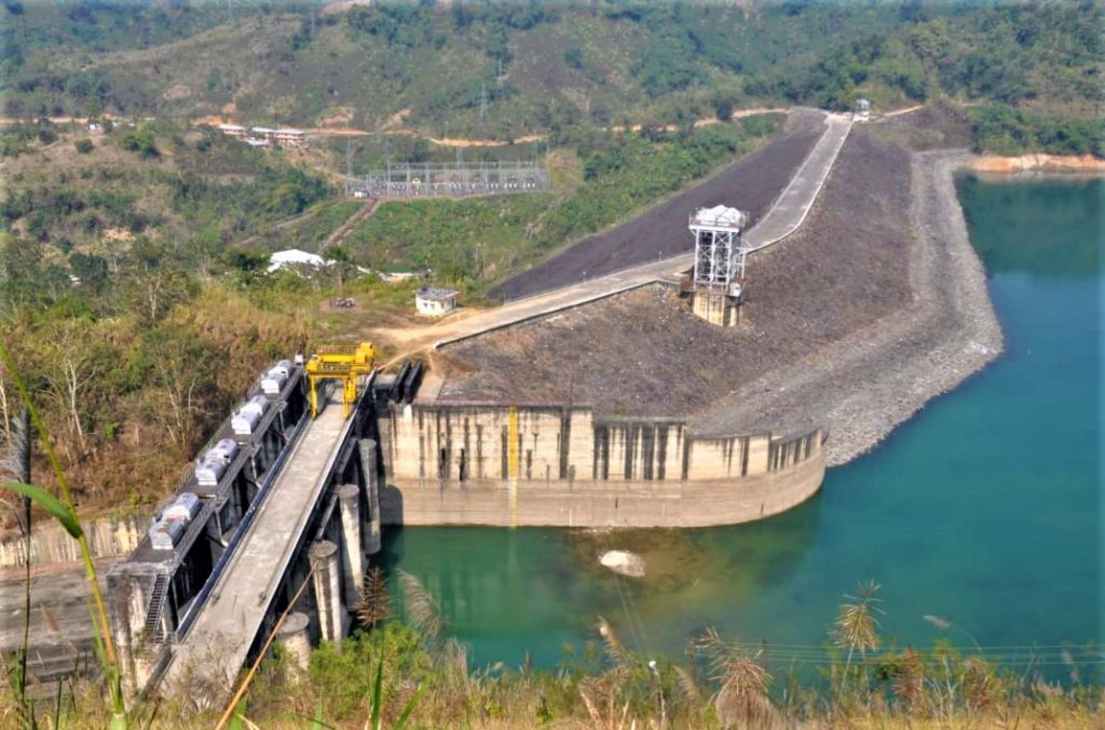 Place view of Doyang Hydro project