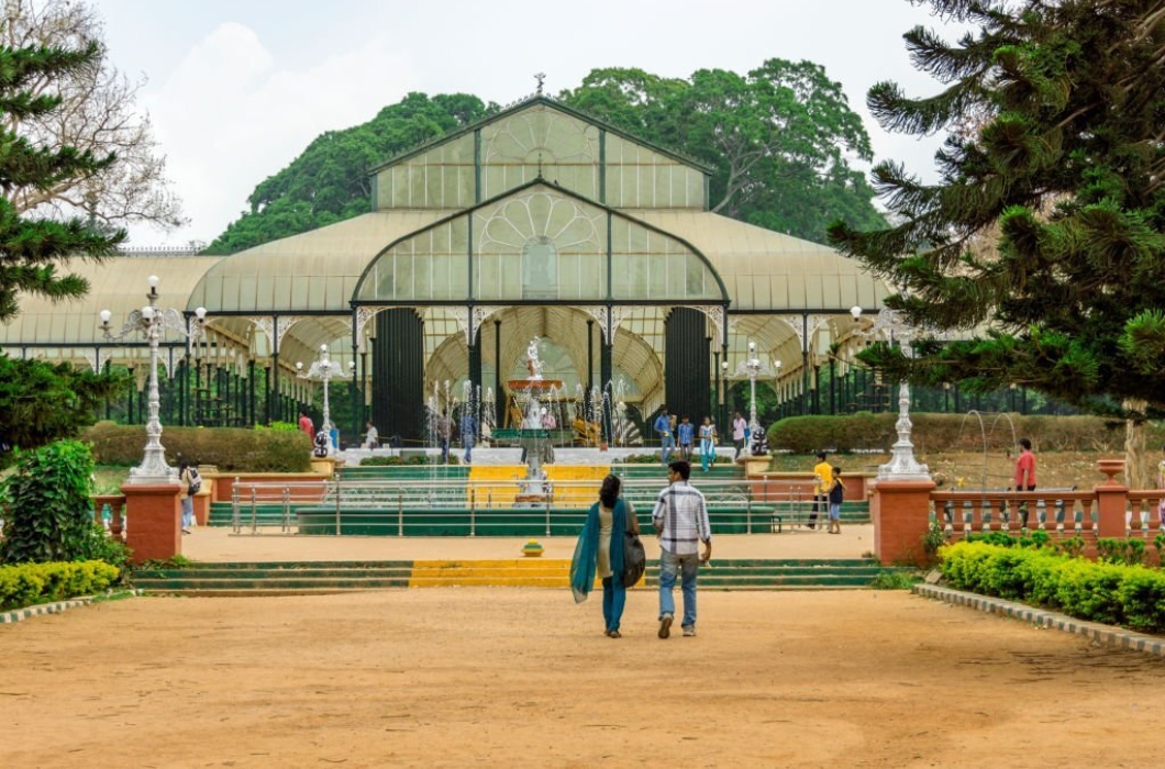 Glass House at Lalbagh Botanical Garden, Karnataka, Bengaluru, India.Glass House at Lalbagh Botanical Garden, Karnataka, Bengaluru, India.