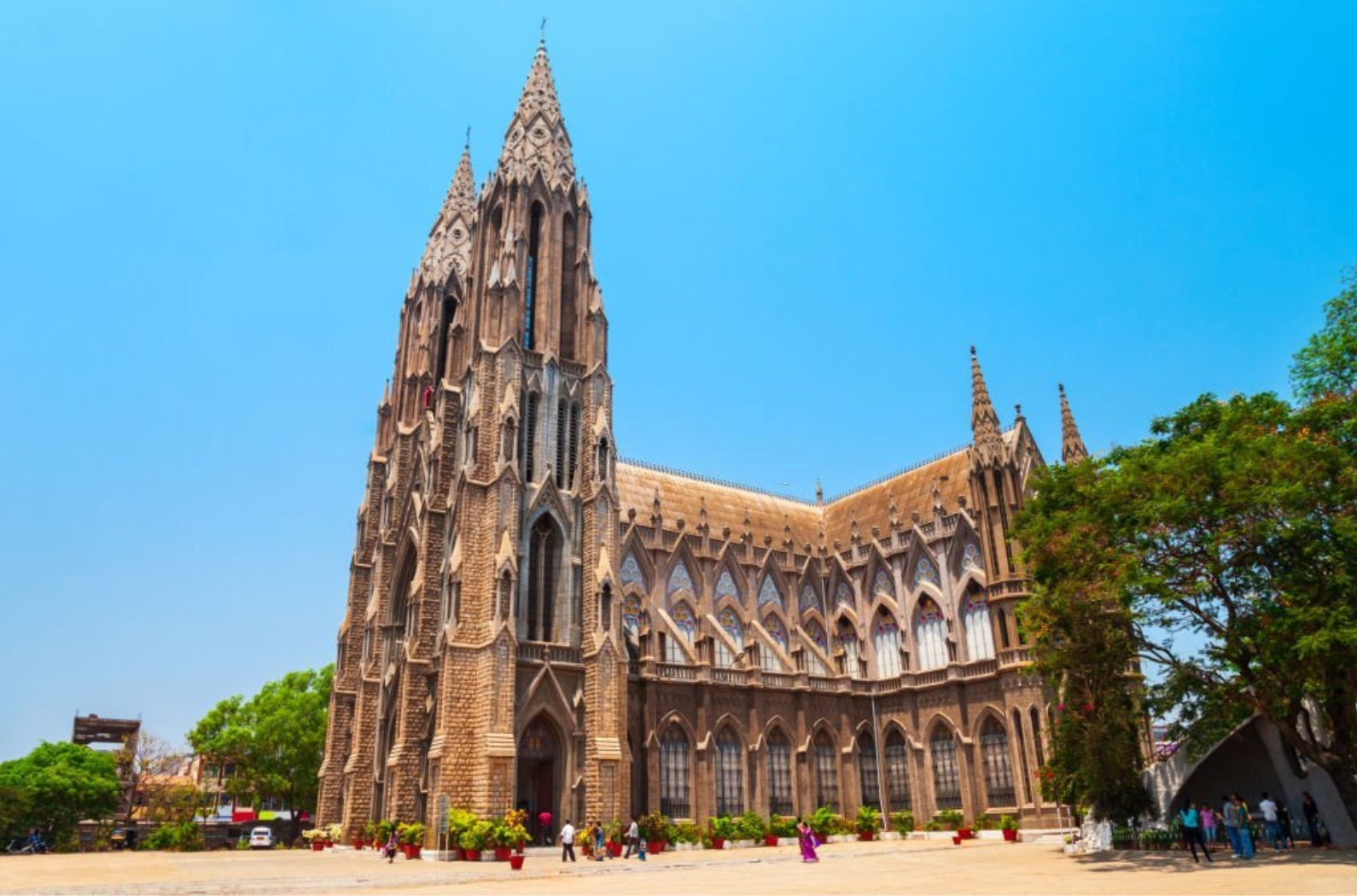 St. Philomena Cathedral is a catholic church located in Mysore city in India.