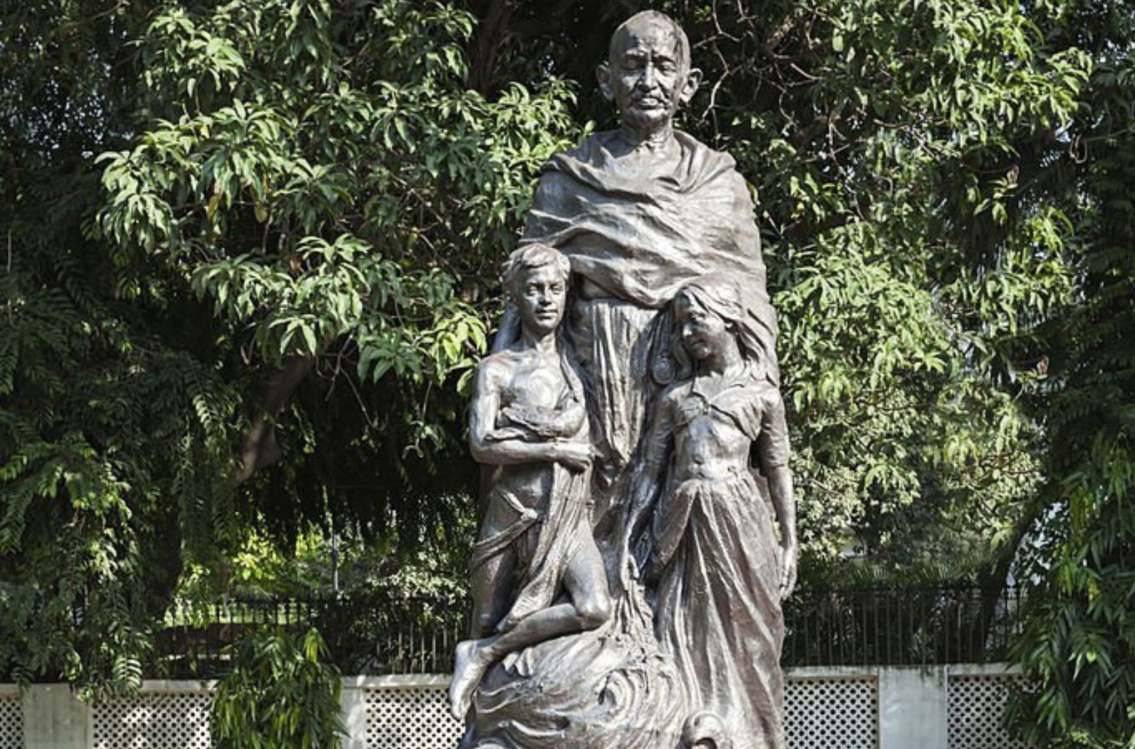 Statue Of Gandhi Ji.