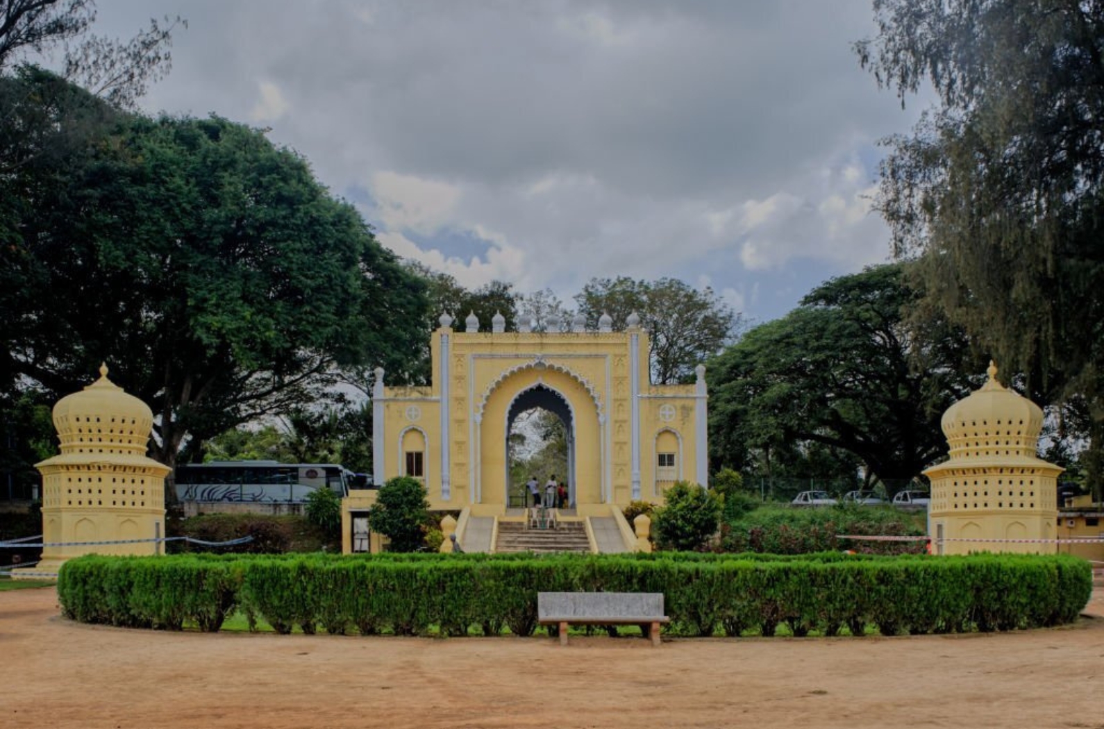 Summer Palace of Tipu Sultan-Srirangapatna near Bengaluru, Karnataka.