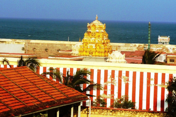 The Sarvani Shaktipeeth Shri Kanya Kumari Bhagavathy Amman Temple, located in Kanyakumari, is one of the holiest temples in the world