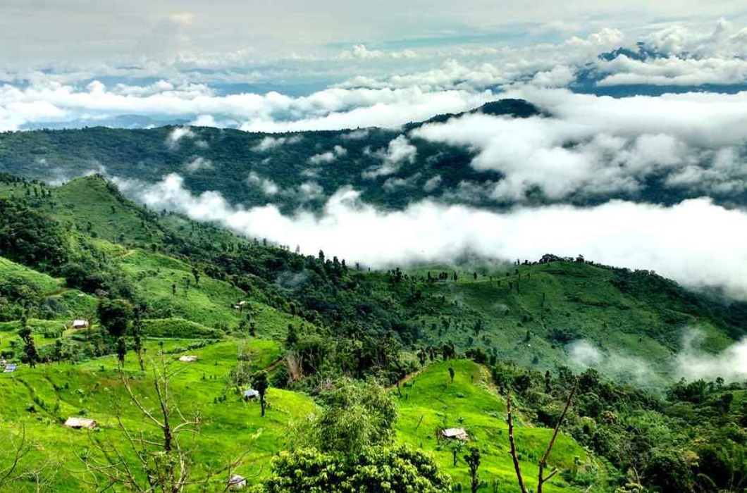 Place View Of longkhum nagaland