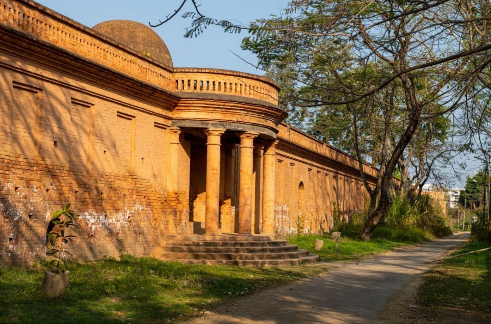 Sentinel fort in the Kangla Palace, Imphal, Manipur, INDIA.