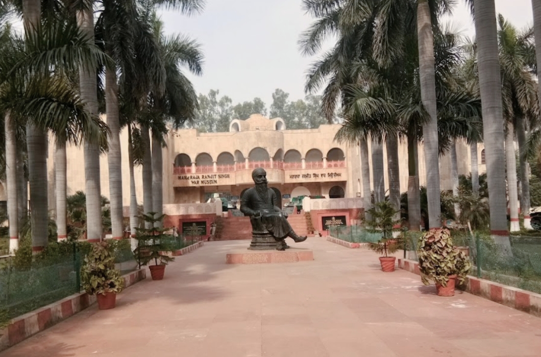 entrance of the museum