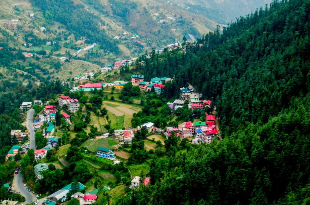 Beautiful View of Sanjauli, the soul of Shimla.