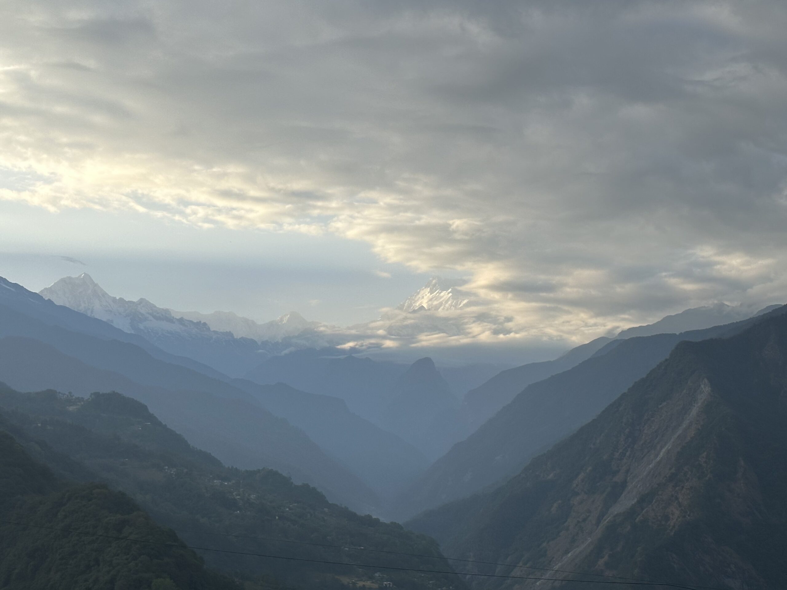 View of kanchanjangha from sikkim