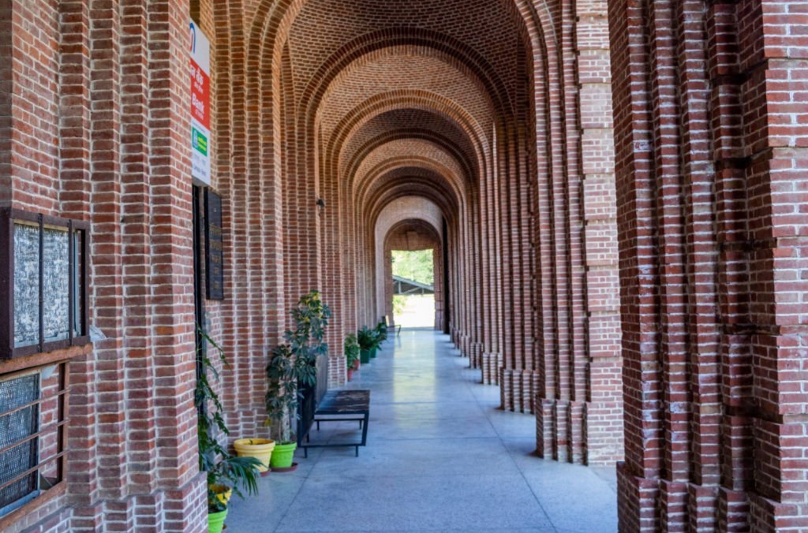 Various views of the Forest Research Institute.