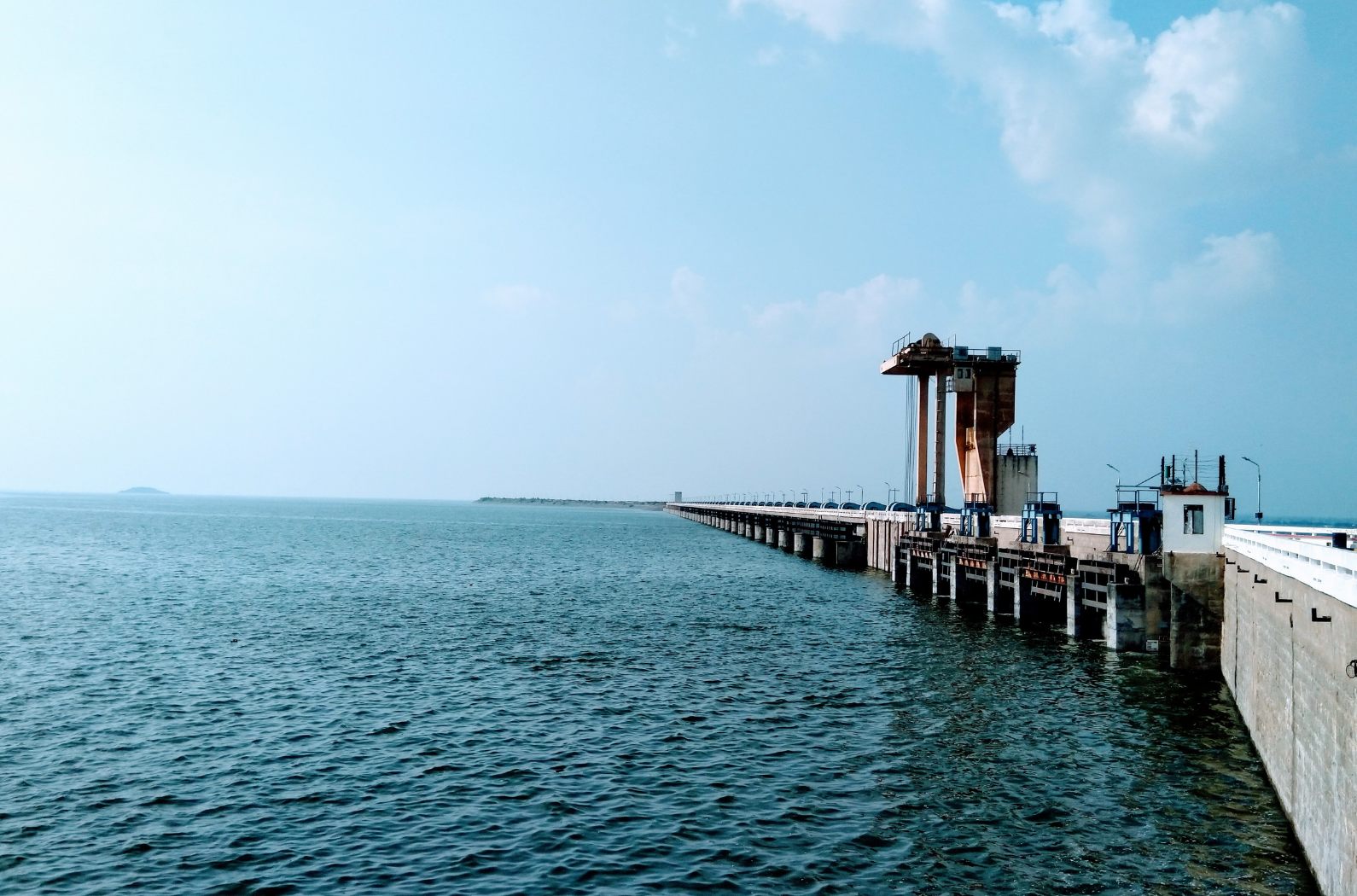 Sriram Sagar Reservoir, Telangana, India