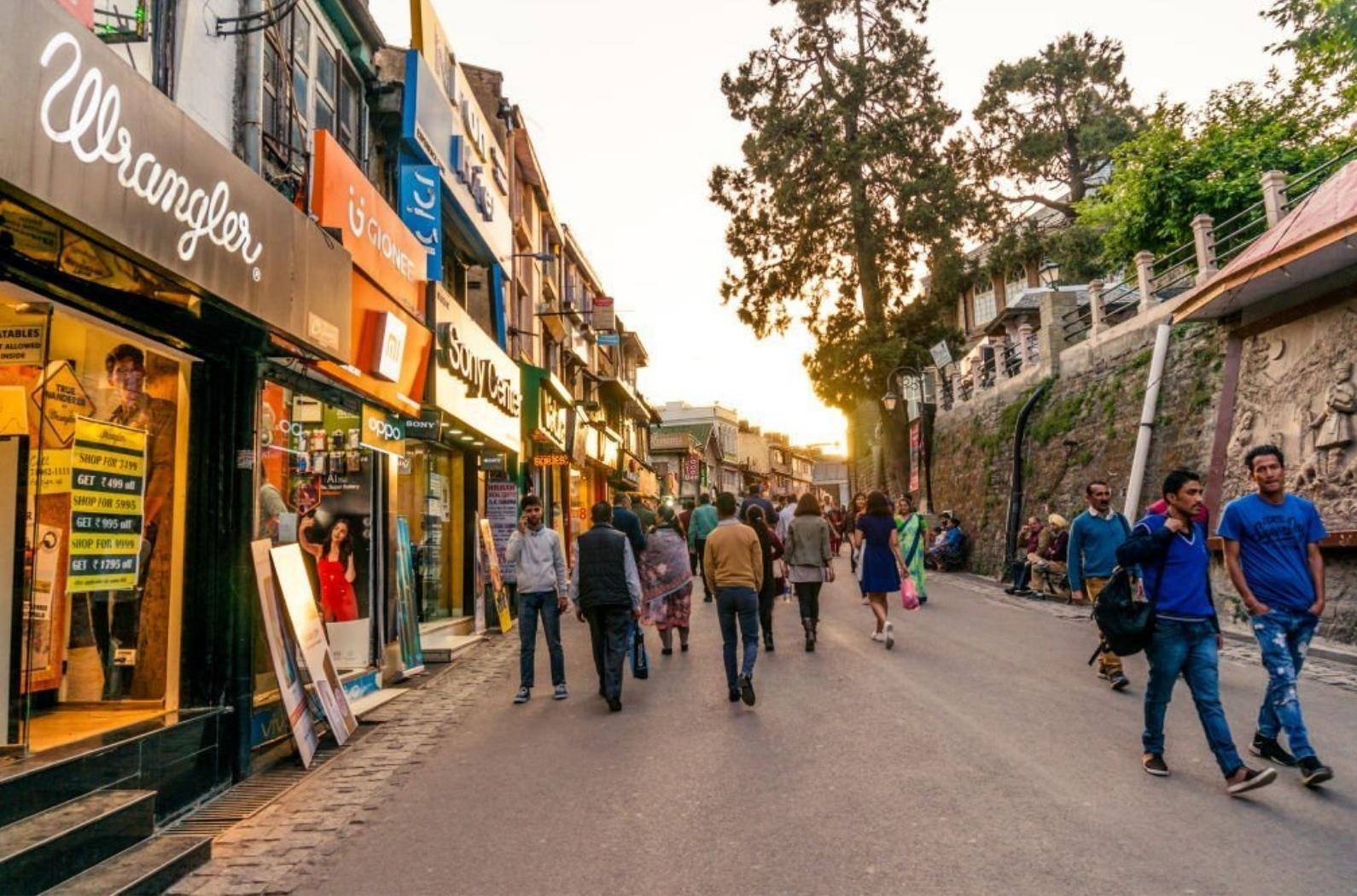 Mall Road Shimla Himachal Pradesh | Things to Do Activities