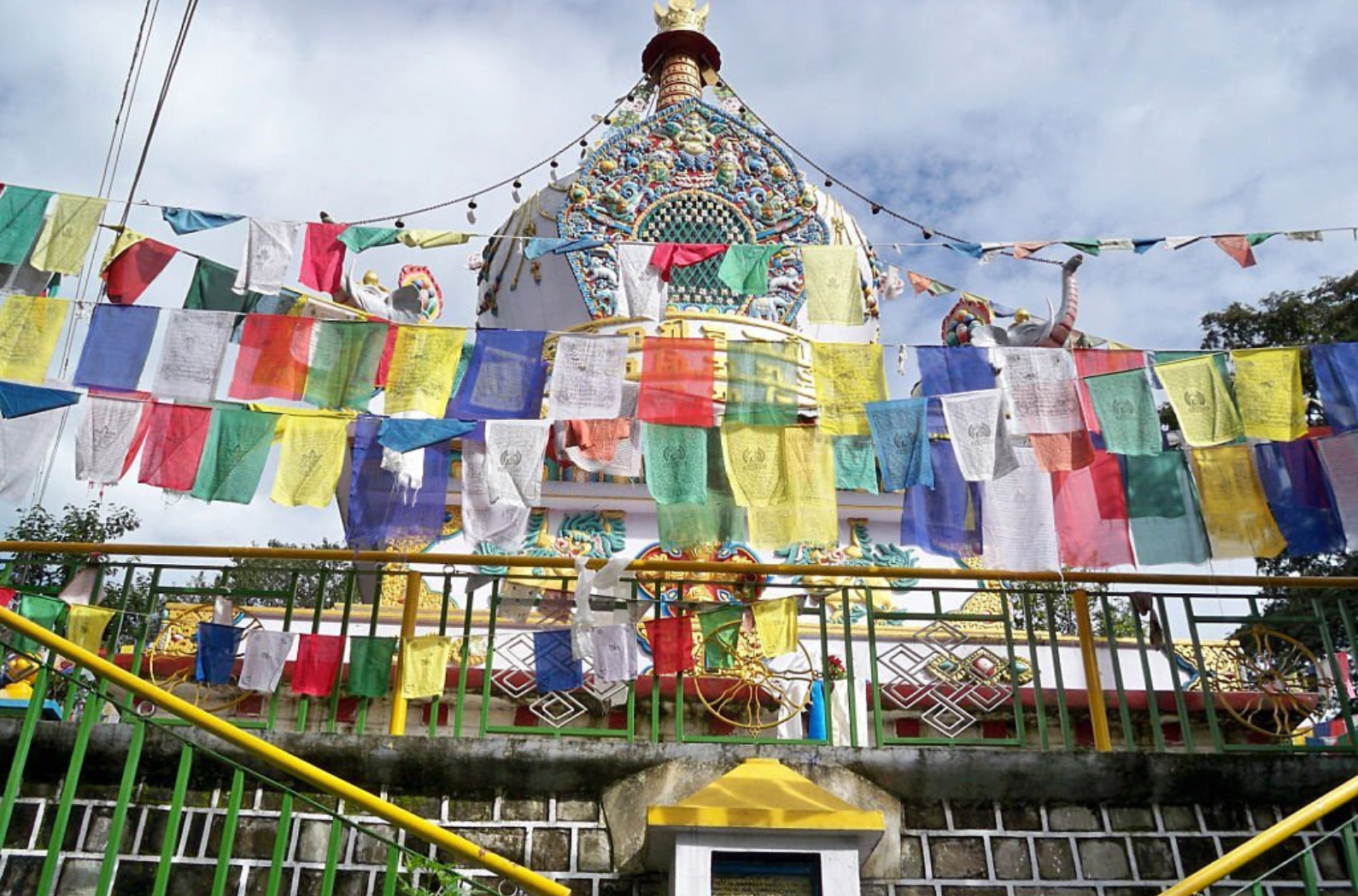 view of Tsuglagkhang complex dalai lama temple
