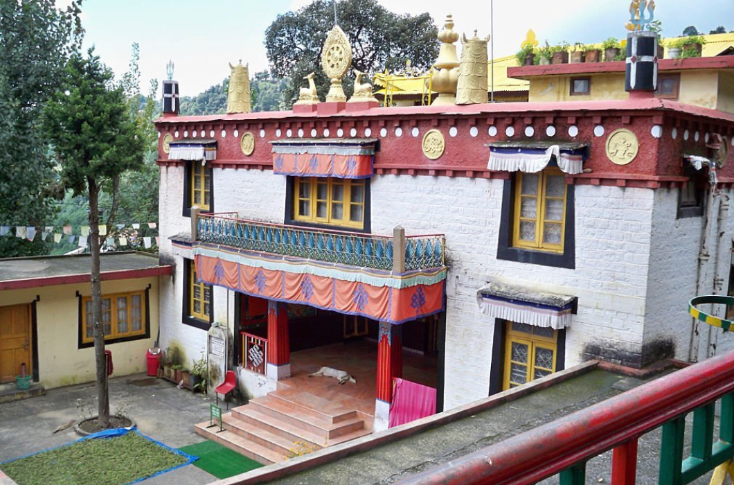 view of Tsuglagkhang complex dalai lama temple