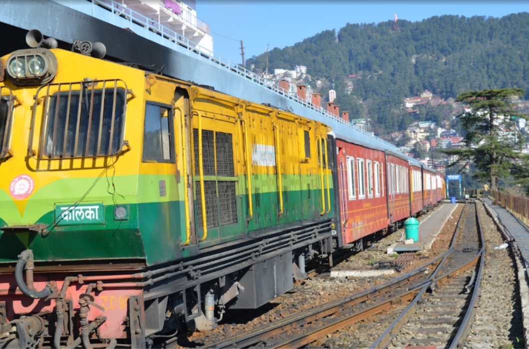 The Kalka Simla Railway is situated in North India which is mostly on a mountains Route from Kalka to Shimla. It is about 2ft 6 in or 762 mm narrow gauge railway.