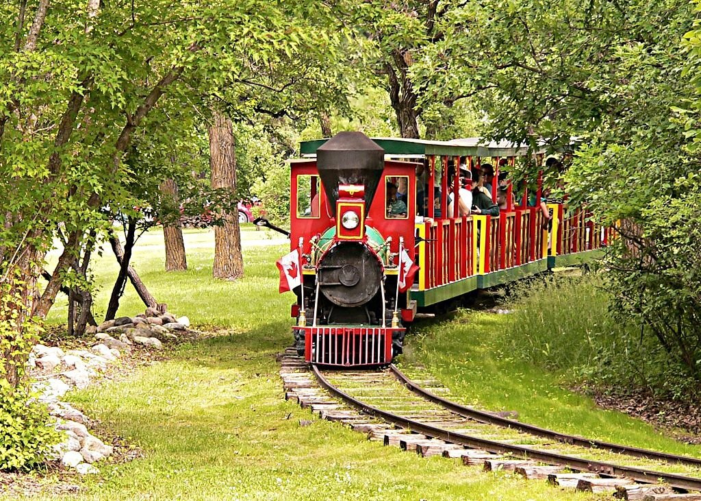 Toy Train at children park, Gulmarg