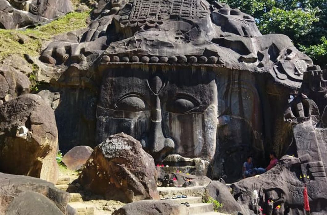 Unakoti Rock Carvings in Tripura