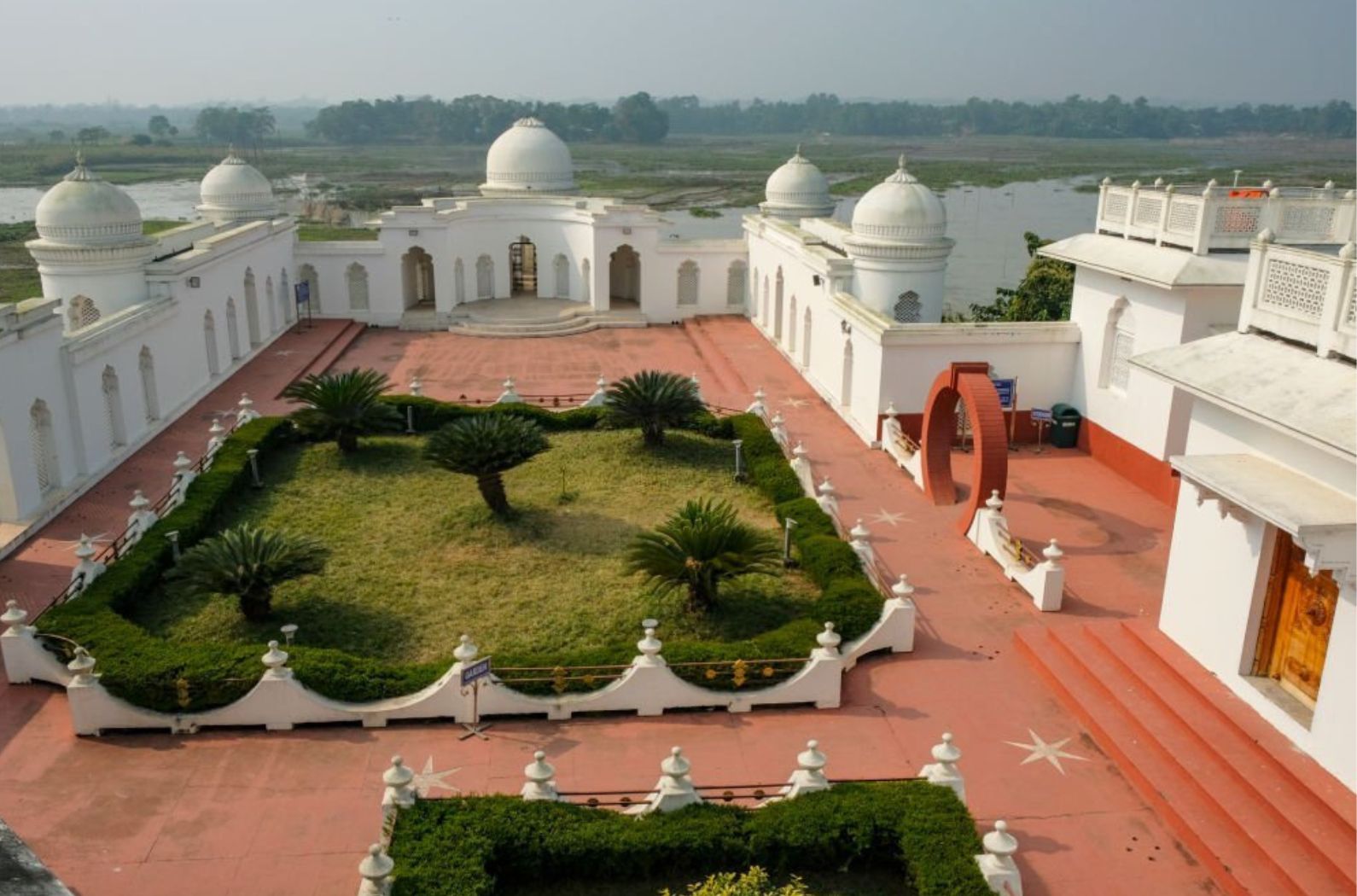 Inside View of Neermahal palace 