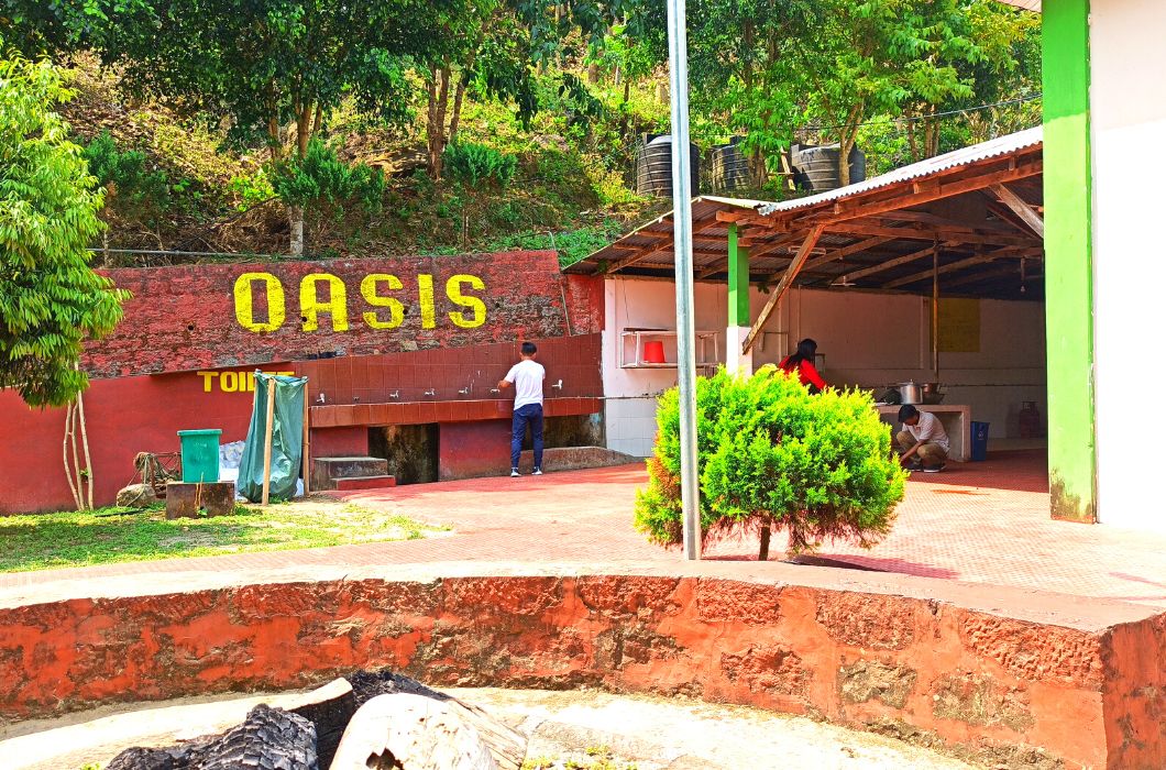 Oasis picnic spot