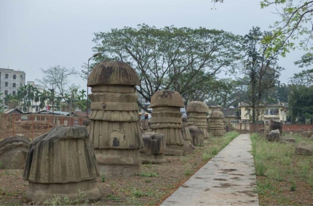 Kachari Ruin in Dimapur, Nagaland, India.