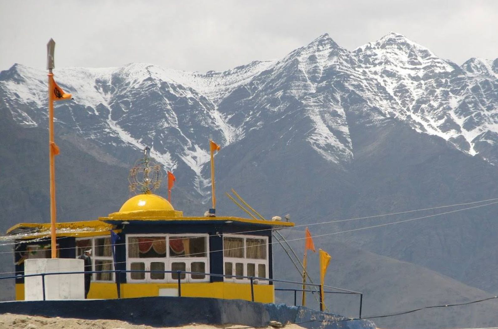 Fornt Side View of Gurudwara Pathar Sahib