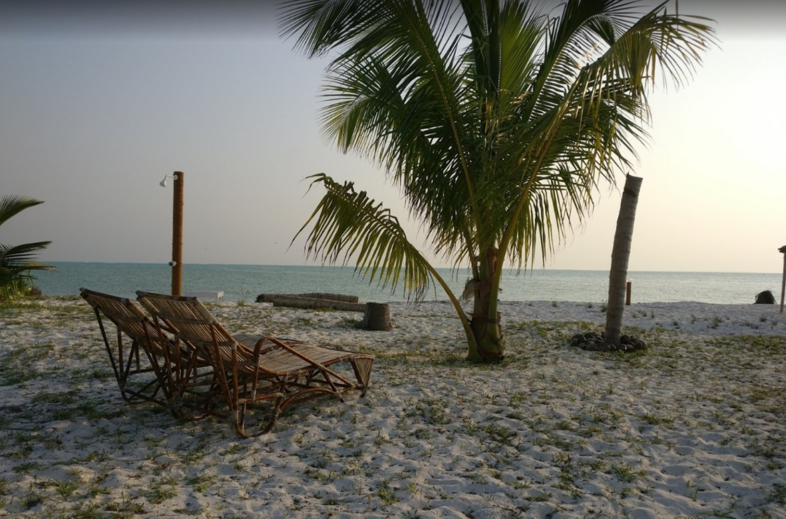 beautiful beach at the island