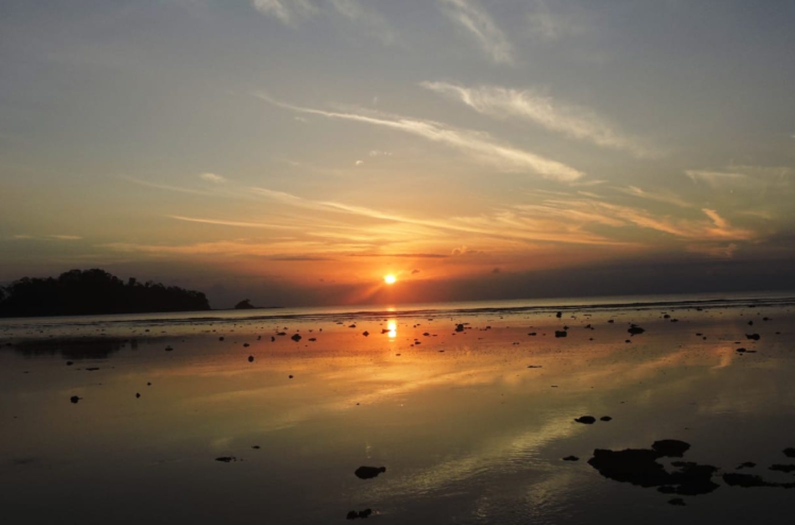 kalipur beach sunset