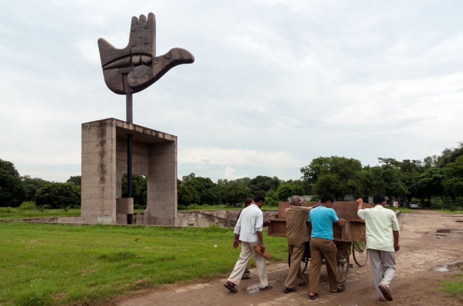 Symbol of Unity and Progress - The Iconic Open Hand Monument