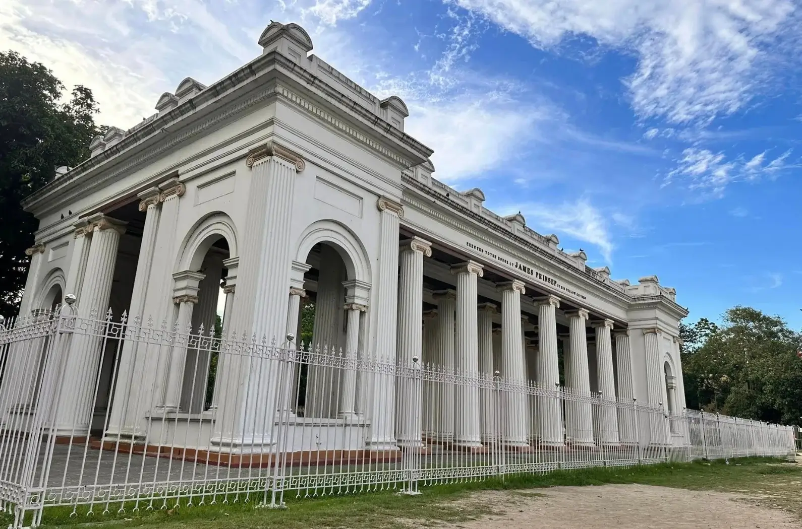 Front view of Prinsep Ghat