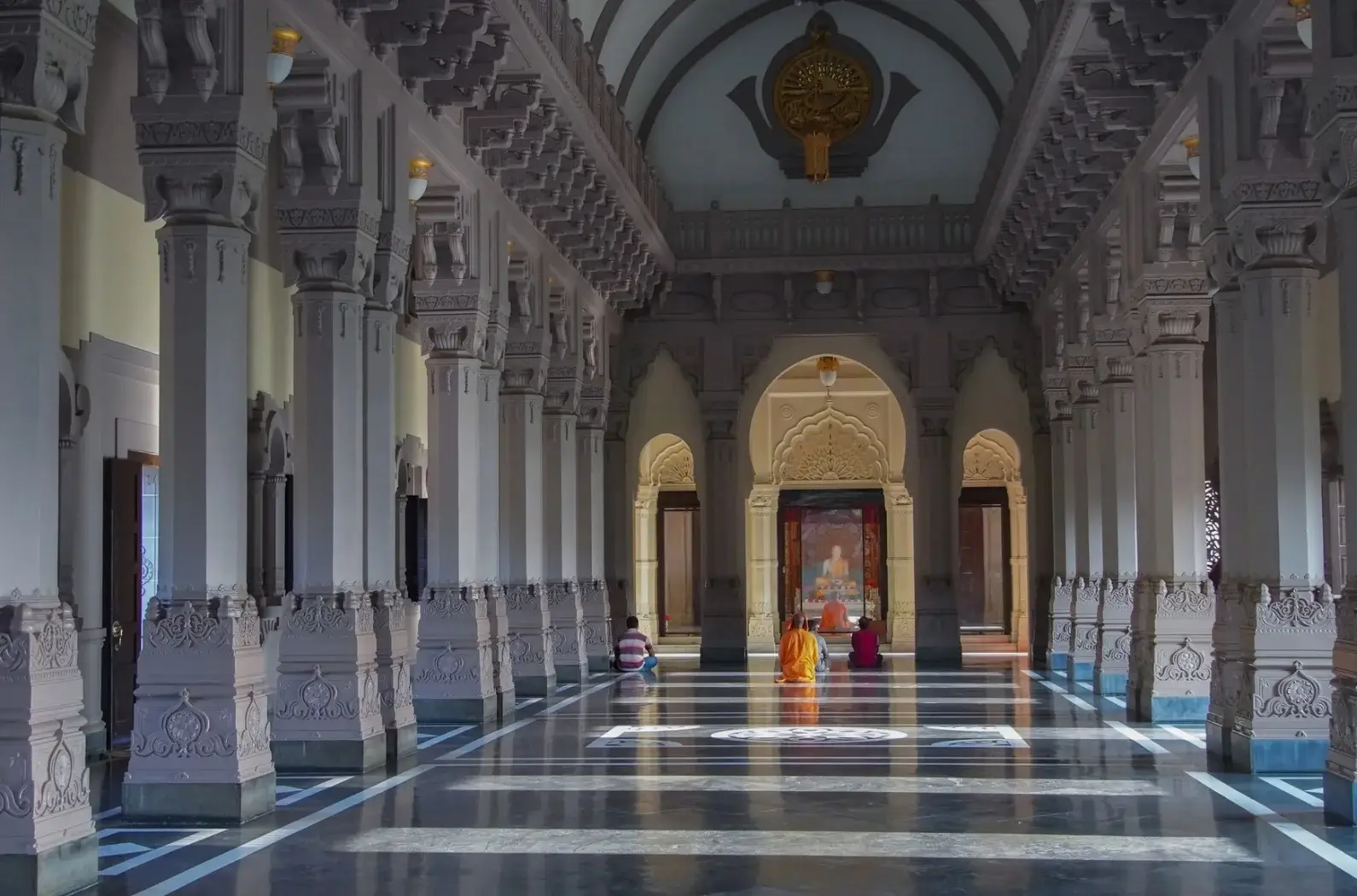 Prayer At Belur Math