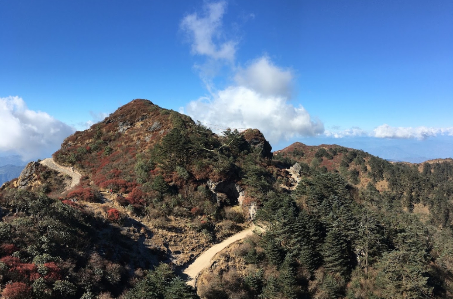 Sandakphu - the highest point in West Bengal