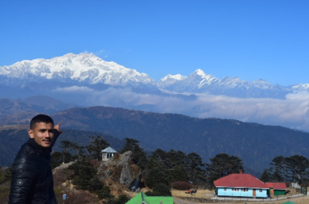 Sandakphu on the border of India and Nepal