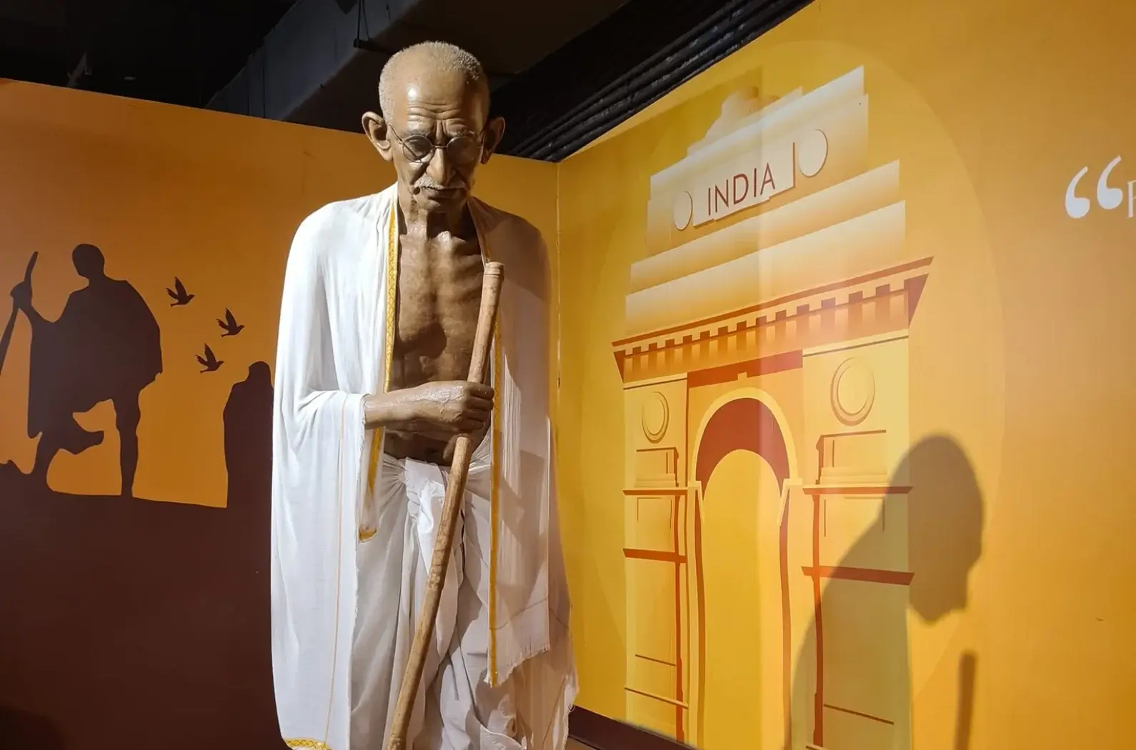 Inside view in Mother's Wax Museum, kolkata