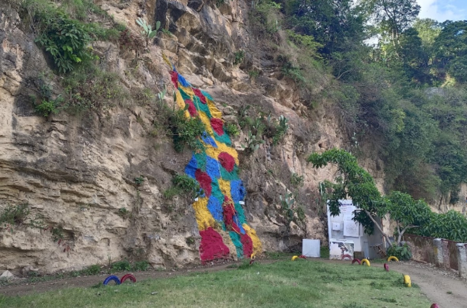 Beautiful mountains inside the Pithoragarh Adventure Park