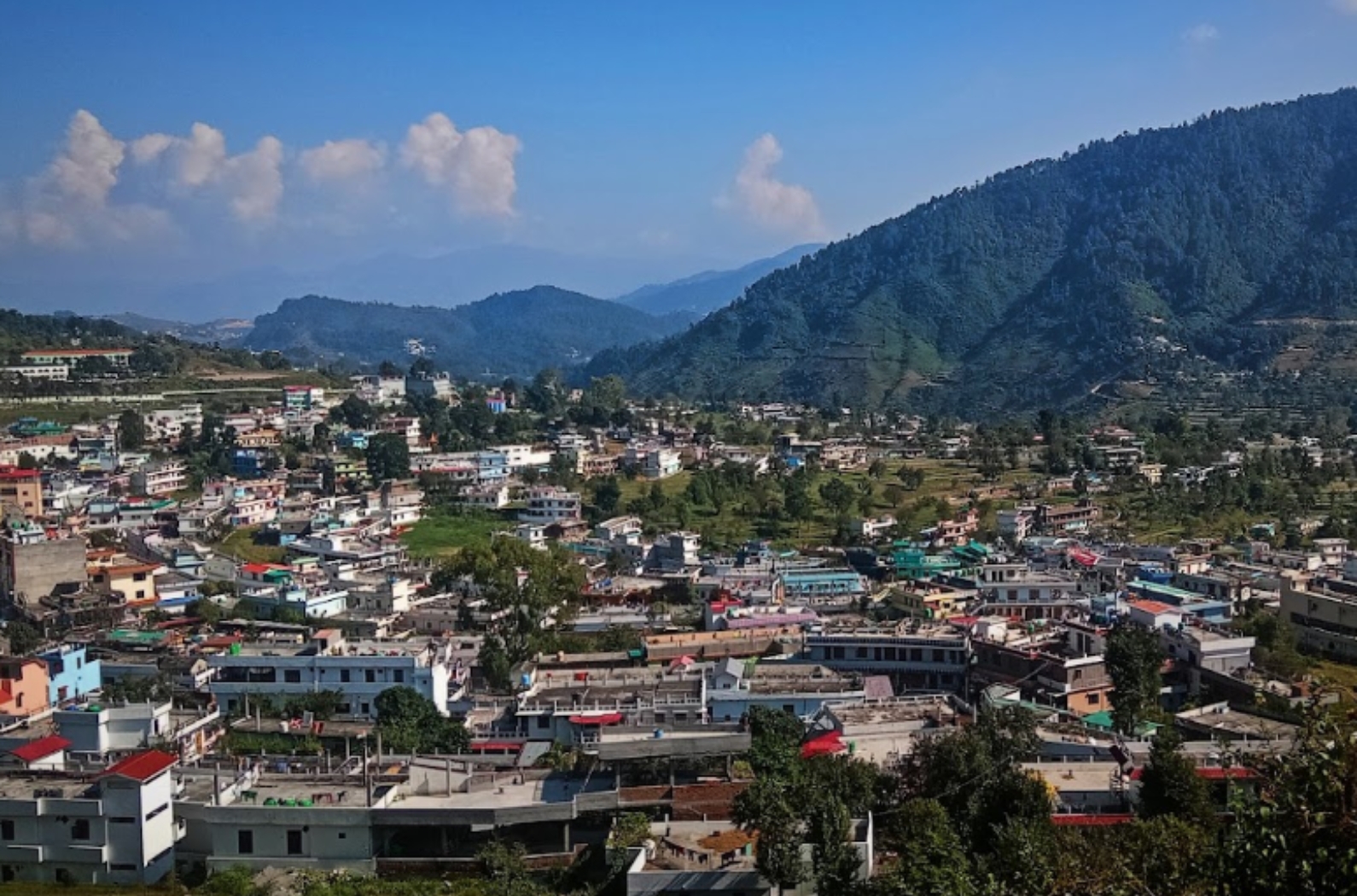 Beautiful outside view of Pithoragarh Adventure Park