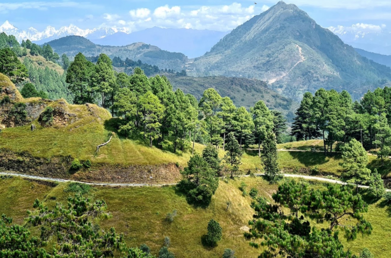 Outside view of Chandak Hill