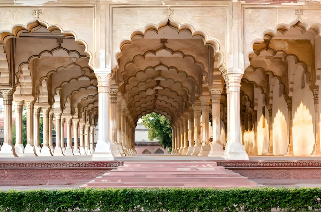 Anguri Bagh in Agra fort - A garden of grapes with art & architecture