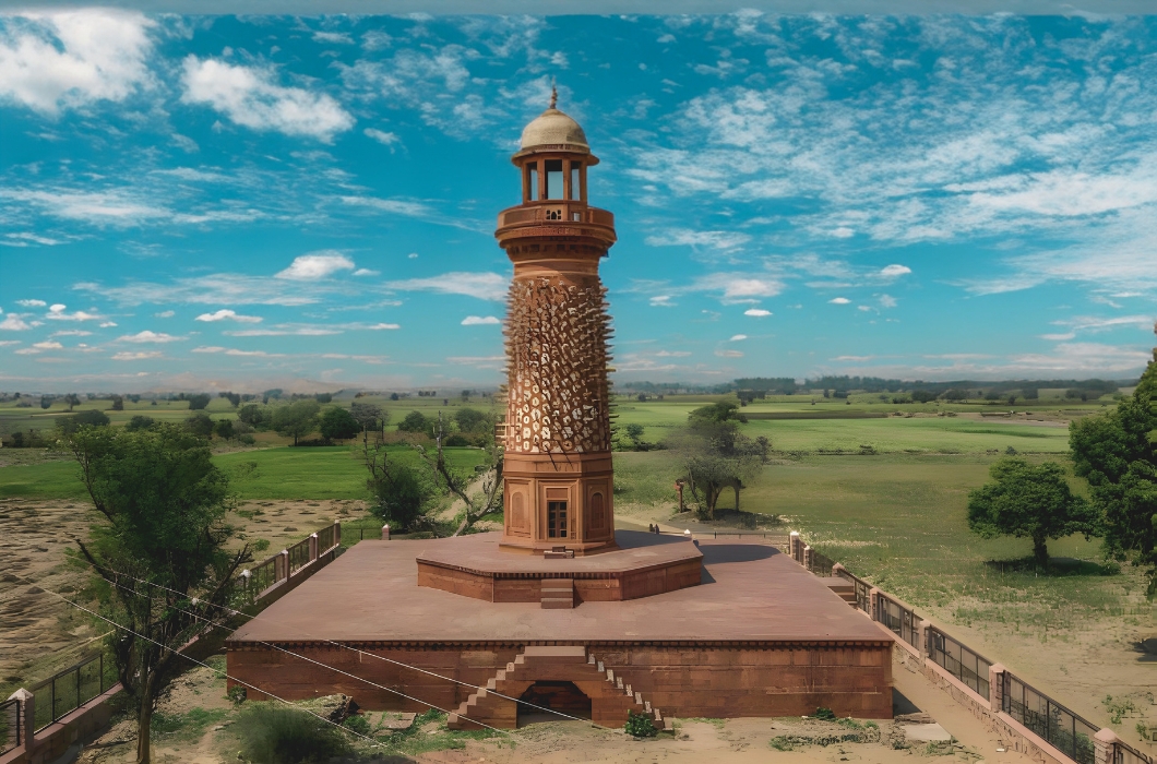 Hiran Minar, A Monumental Ode to Royal Splendor at Fatehpur Sikri