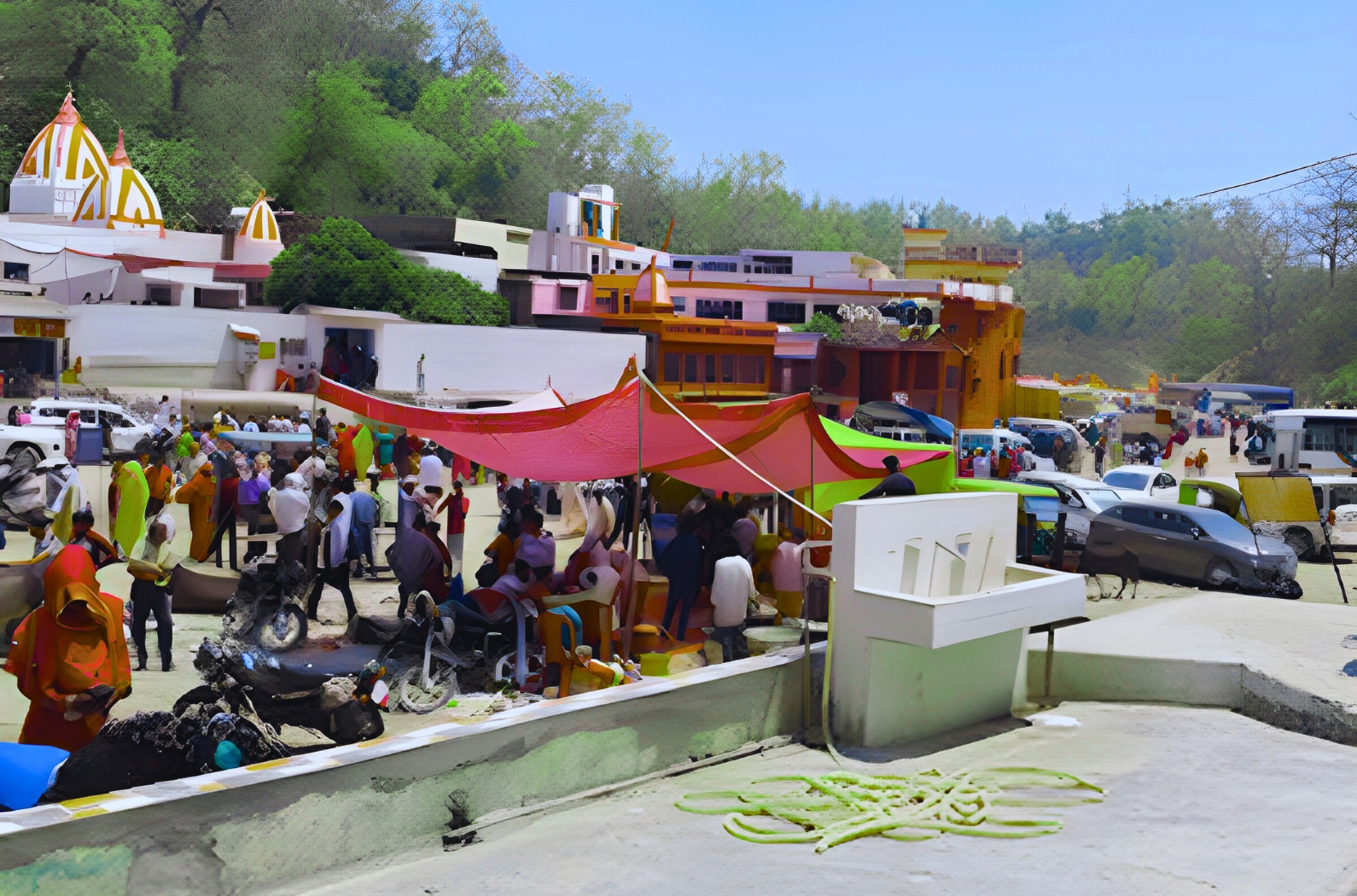 Shaktipeeth Shri Shakumbhari Devi Temple's Inside Views