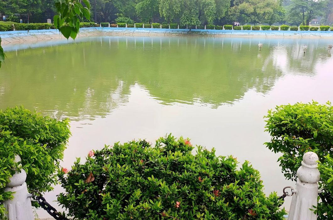 Elliot Park, A pond in Kolkata