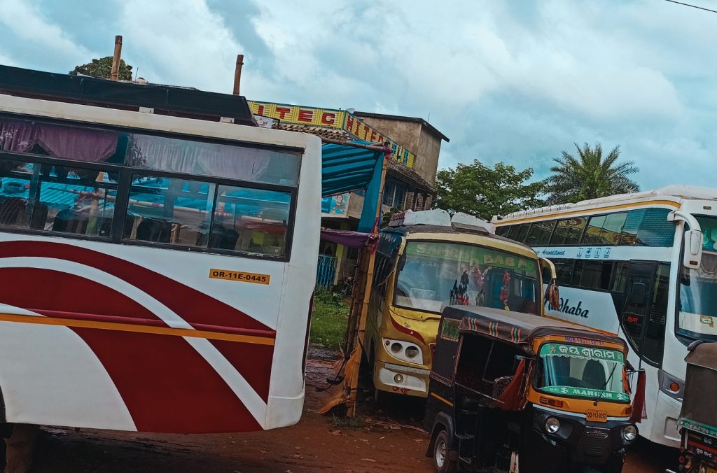 Karanjia bus stand
