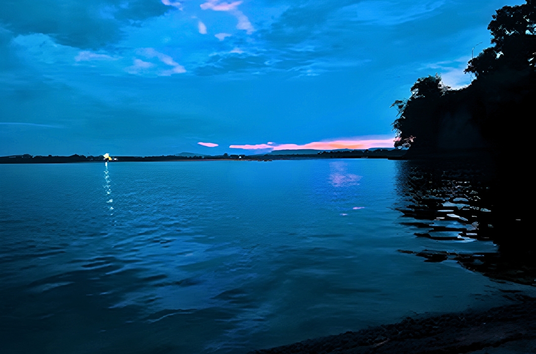 Eye catchy Mahanadi View Point in Odisha